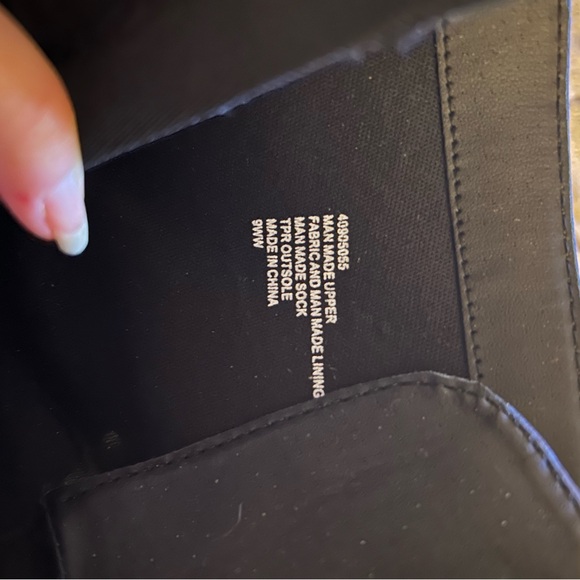 Torrid Black Leather Combat Boots - Picture 3 of 4